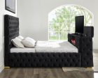 Future Black Platform Bed - Queen, King Online now