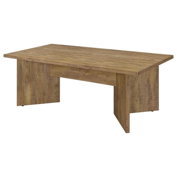 Jamestown Rectangular Engineered Wood Dining Table with Decorative Laminate Mango Brown Hot on Sale