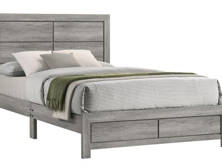 Hopkins Driftwood Platform Bed Cheap