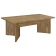 Jamestown Rectangular Engineered Wood Dining Table with Decorative Laminate Mango Brown Hot on Sale