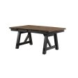 MARIBELLE DINING TABLE WHEAT CHARCOAL Online now