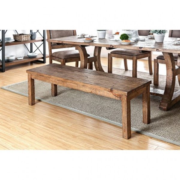 GIANNA WOODEN BENCH Online Hot Sale