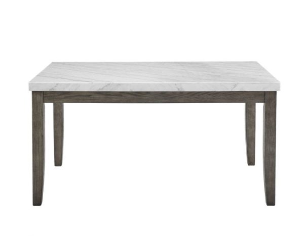 Emily White Marble Top Dining Table Online Hot Sale