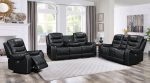 Harley Black Power - TOP GRAIN LEATHER Reclining Set Fashion