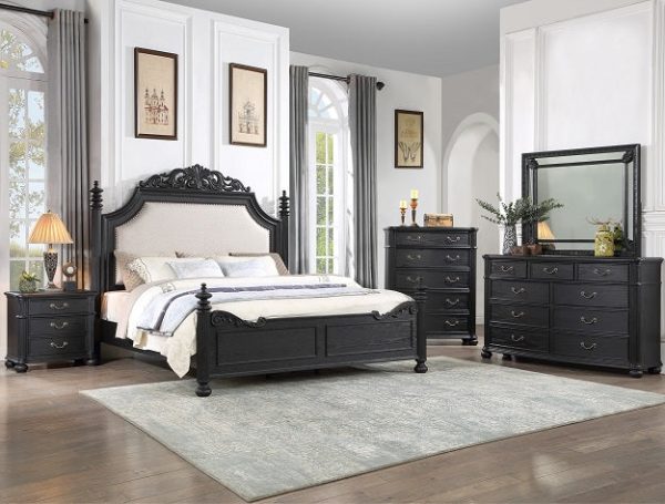 Kingsbury Upholstered Bed Hot on Sale