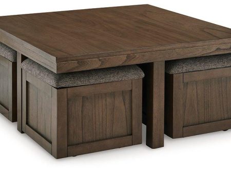 Boardernest Coffee Table with 4 Stools Sale