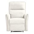 Asheville Cream Suede Recliner Chair Online