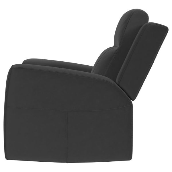 Brentwood Upholstered Recliner Chair Black Fashion