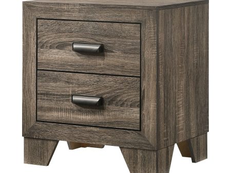 Millie Greyish Brown Nightstand Online Hot Sale