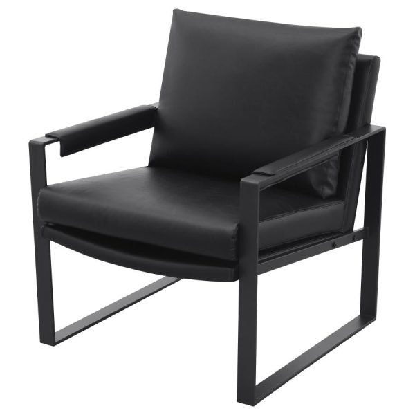 Rosalind Upholstered Track Arms Accent Chair on Sale