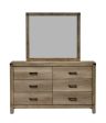 Matteo Melamine Bedroom Dresser Mirror Sale