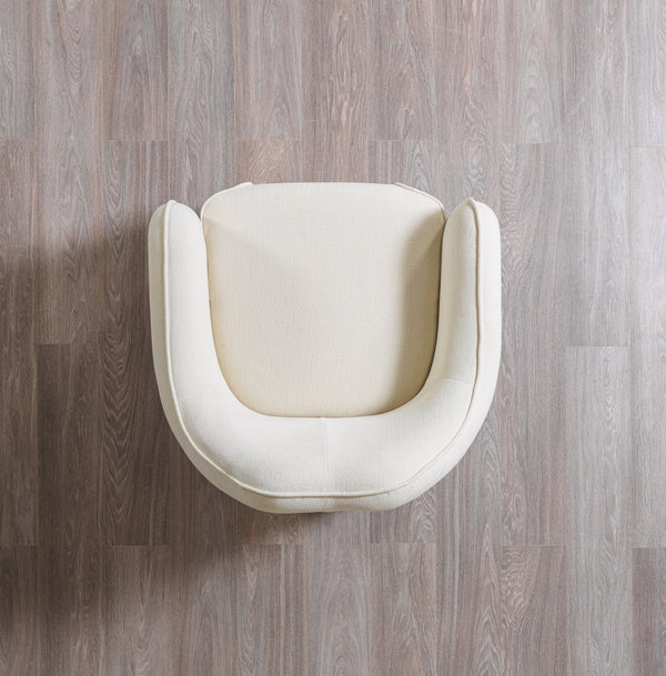 Helena Ivory Velvet Chair Online Sale