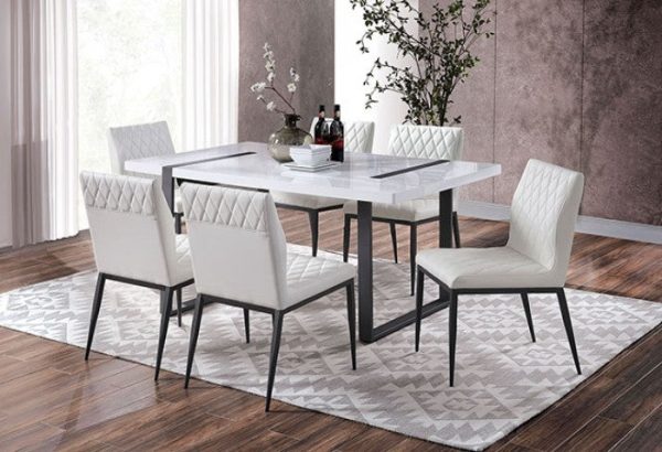 ALESSIA 7 PIECE DINING SET Supply