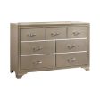 Beaumont Bedroom Set Metallic Champagne Online