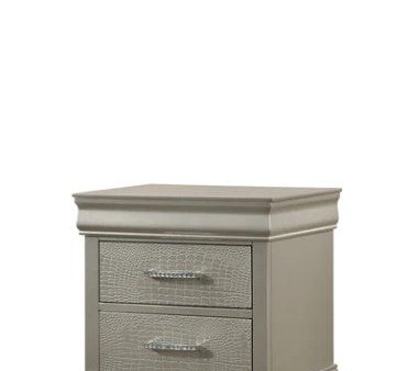 Amalia Champagne Nightstand Online Sale