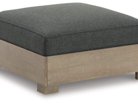 Citrine Park Outdoor Ottoman with Cushion Hot on Sale