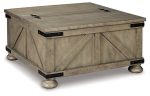 Aldwin Coffee Table With Storage Hot on Sale