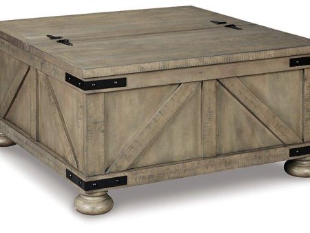 Aldwin Coffee Table With Storage Hot on Sale