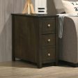 ISSAC CHAIRSIDE TABLE GREY WALNUT Online