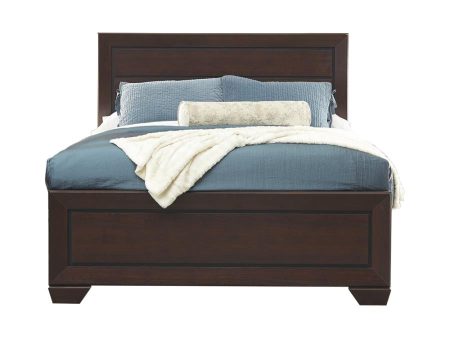 Kauffman Panel Bed Dark Cocoa Fashion