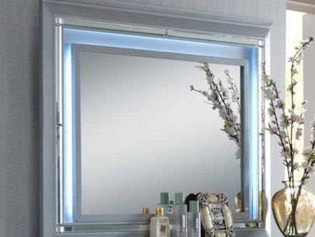 Lillian Silver Bedroom Dresser Mirror Fashion