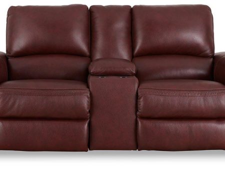 Alessandro Power Reclining Loveseat with Console Online now