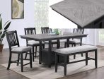 BUFORD COUNTER HEIGHT DINING SET LIGHT GREY Online now