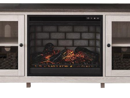 Dorrinson 60  TV Stand with Electric Fireplace Supply