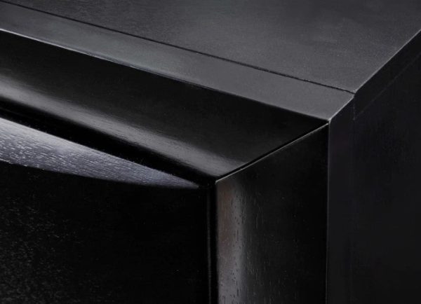 Emily Black Nightstand For Cheap