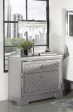 Eleanor Rectangular 2-drawer Nightstand Metallic Hot on Sale