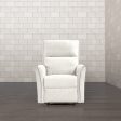 Asheville Cream Suede Recliner Chair Online