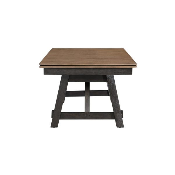 MARIBELLE DINING TABLE WHEAT CHARCOAL Online now