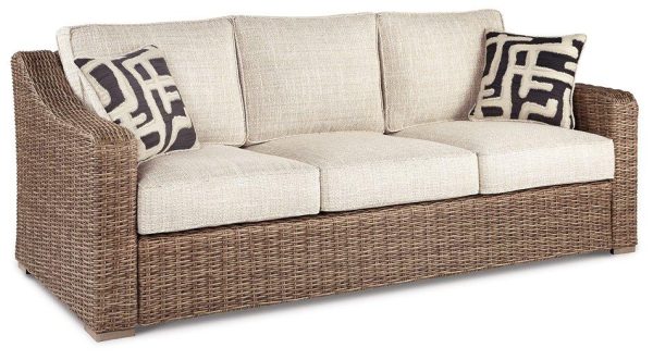 Beachcroft Outdoor Sofa with Cushion For Sale