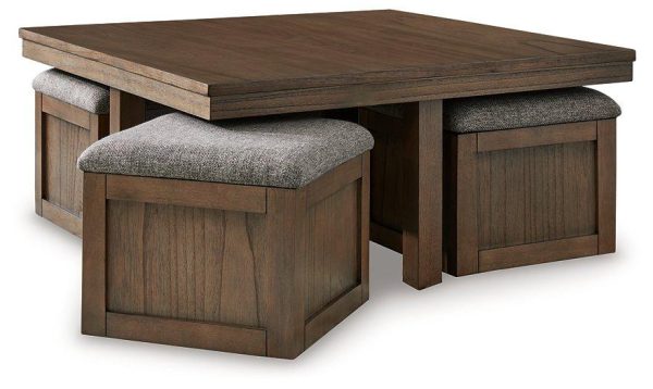 Boardernest Coffee Table with 4 Stools Sale