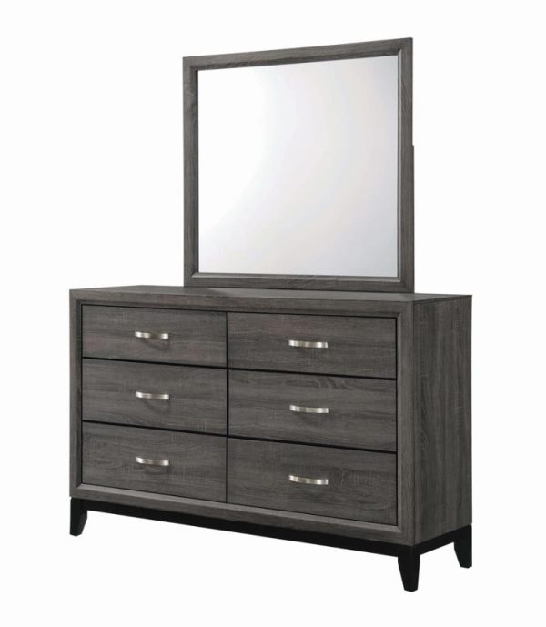 Watson Dresser Mirror Grey Oak Online Hot Sale