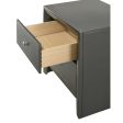 DENKER NIGHT STAND GUN METAL For Sale