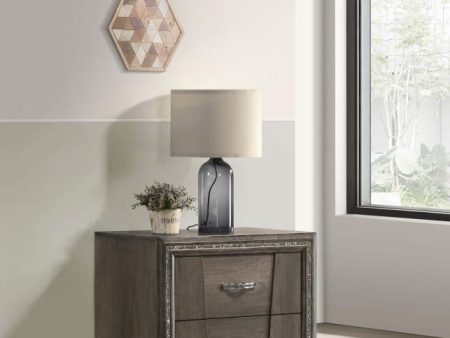 Janine 2-drawer Nightstand Grey For Cheap