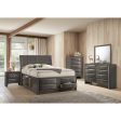 Emily Gray Bedroom Dresser Mirror Discount