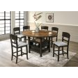 Oakly 5-Piece Counter Height Dining Set Online Hot Sale