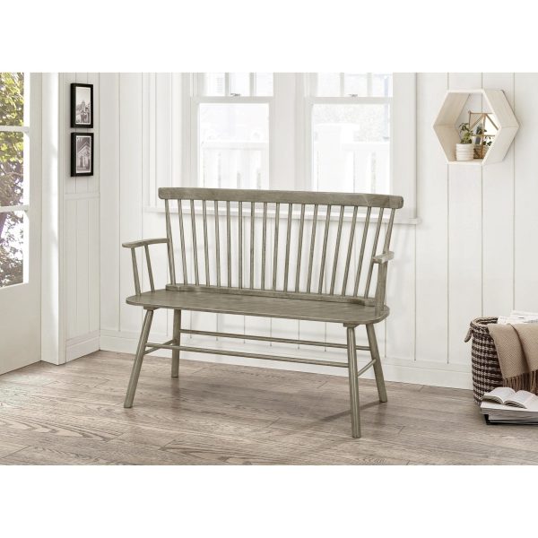 JERIMIAH SPINDLEBACK BENCH For Cheap