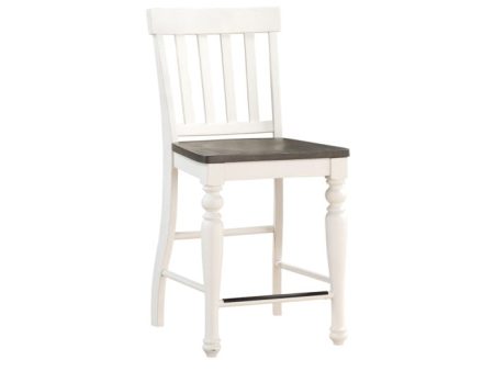 Joanna Two Tone 24″ Counter Stool Online now