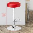 1 Piece Round Bar Stool Adjustable Swivel Pub Chair Hot on Sale