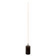 Prism Brassed Gold LED Floor Lamp with On Off Switch Faux Marble Base Hot on Sale