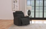 Brentwood Upholstered Recliner Chair Black Fashion