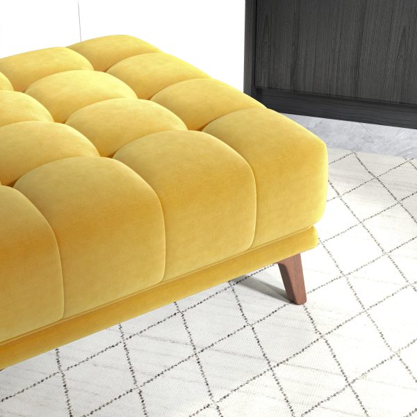 Addison Square Upholstered Ottoman Sale