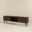 Adrian  TV Stand (Walnut) Supply