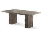 Mila 60-78 Inch Dining Table w 18″ Leaf on Sale