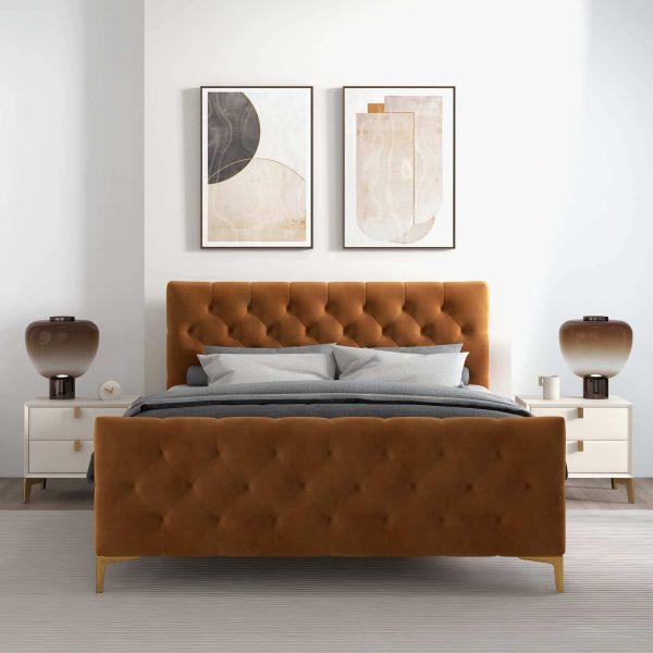 Bailey Mid Century Modern King Online Hot Sale