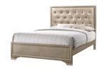 Beaumont Bedroom Set Metallic Champagne Online