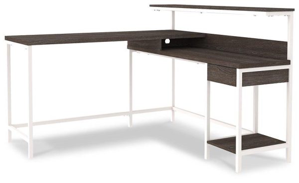 Dorrinson Home Office L-Desk with Storage Online